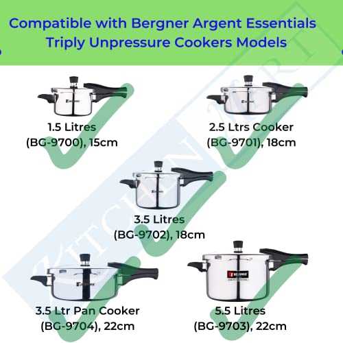 pressure cooker parts diagram