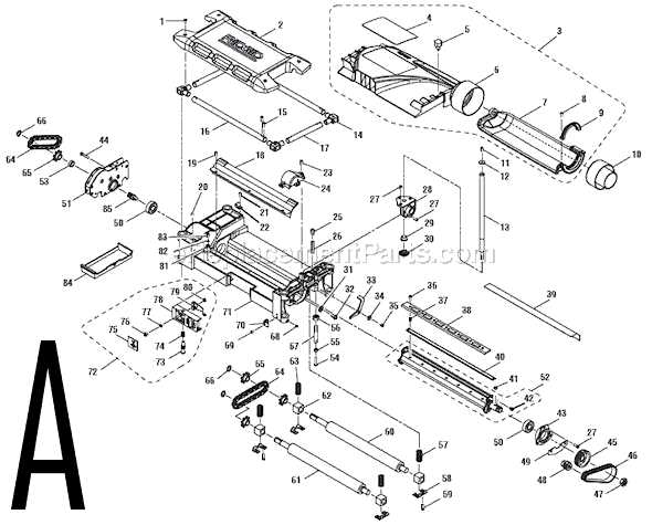 ridgid r4331 parts diagram