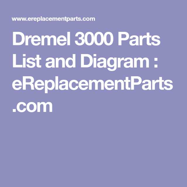 dremel tool parts diagram