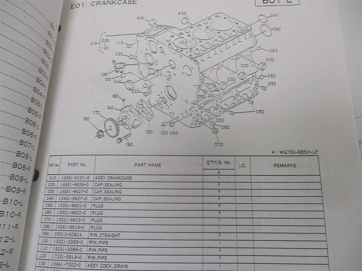 kubota wg750 parts diagram