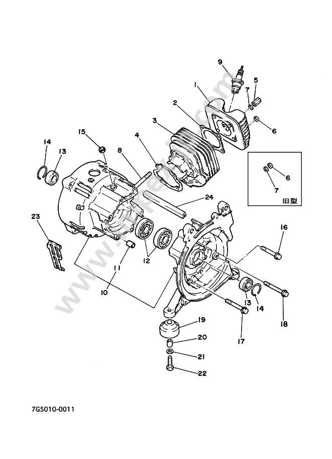 yamaha generator parts diagram