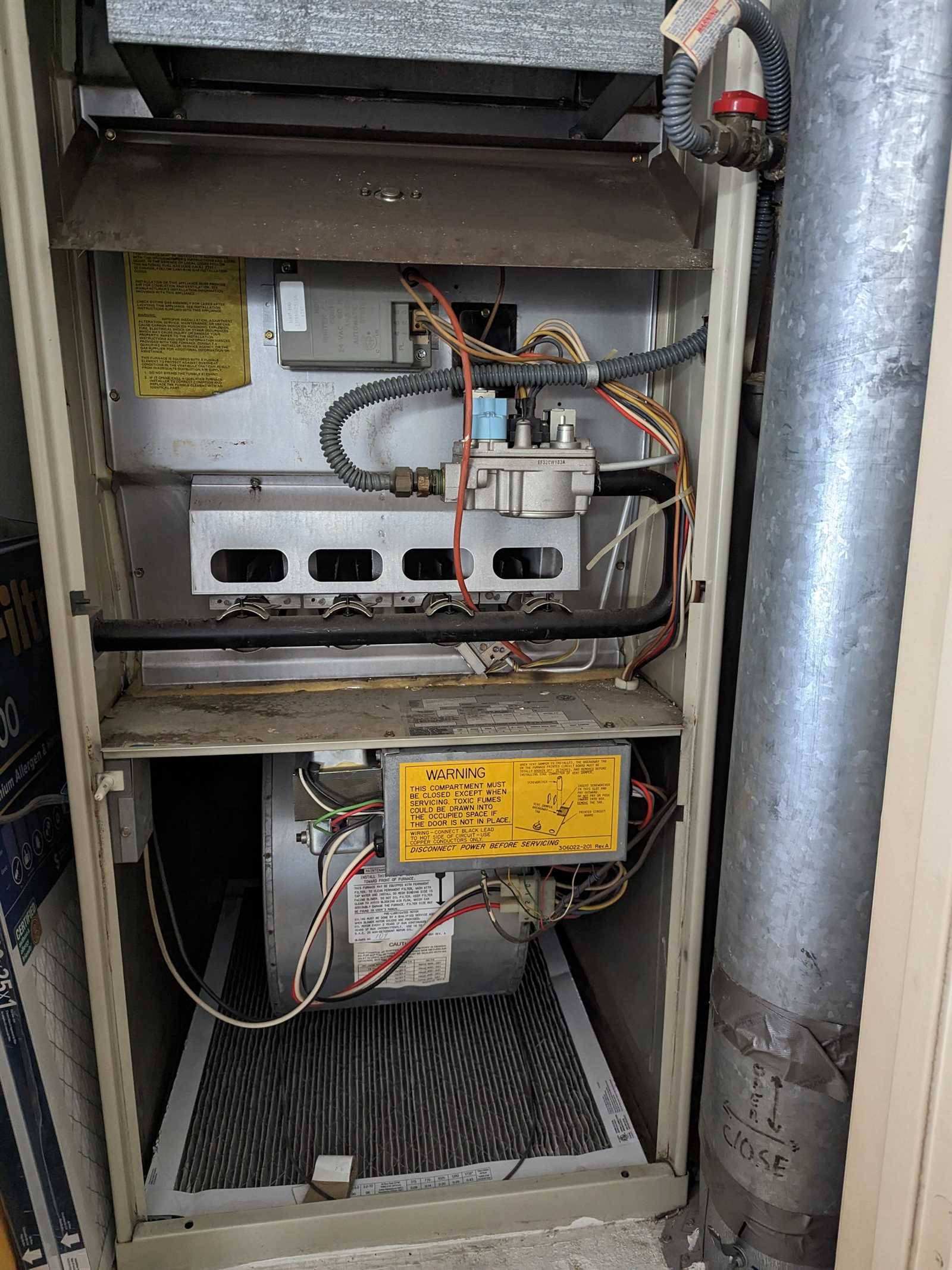 trane furnace parts diagram