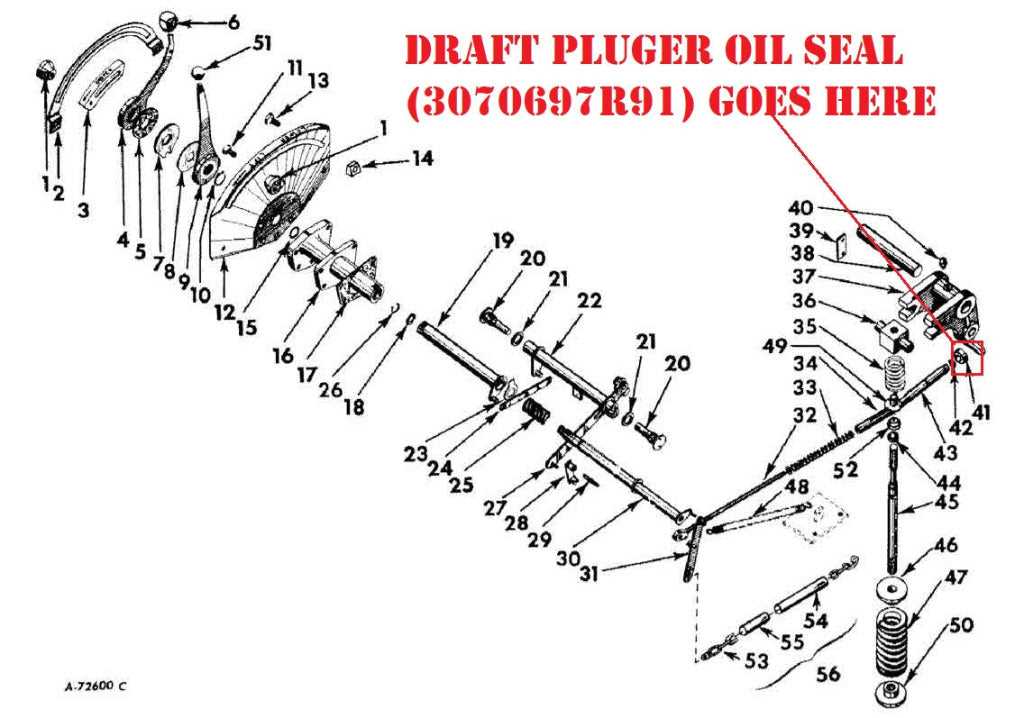 international 444 parts diagram