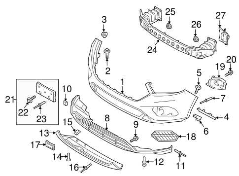 ford escape parts diagram