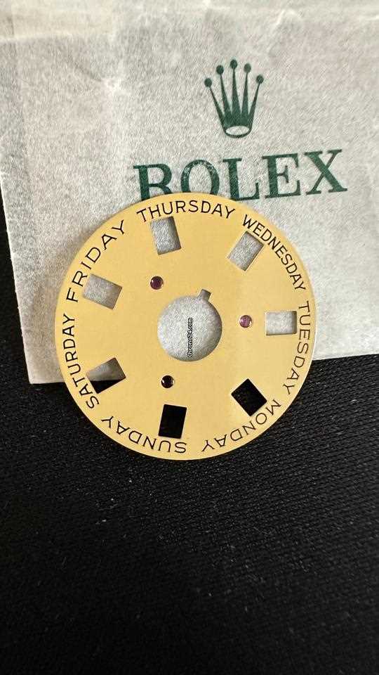 rolex submariner parts diagram