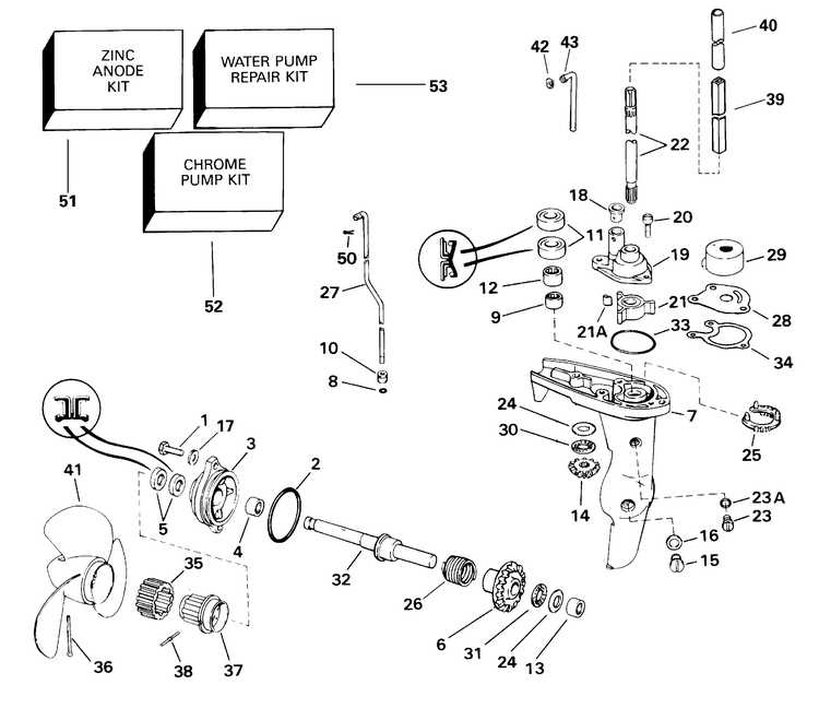 johnson outboard parts diagram