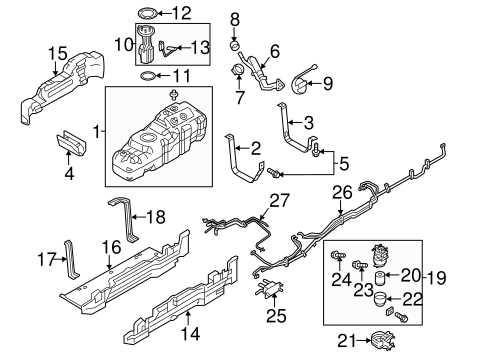 2016 ford f350 front end parts diagram