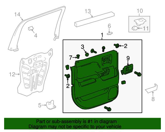 2015 gmc sierra 1500 parts diagram