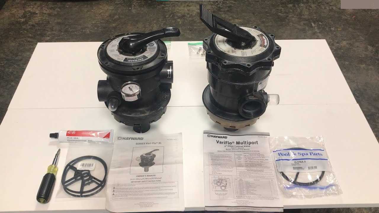 hayward vari flo valve parts diagram