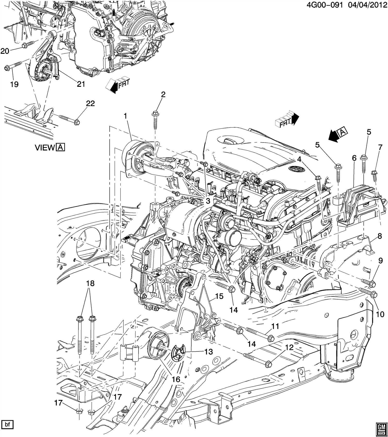 2011 buick regal parts diagram