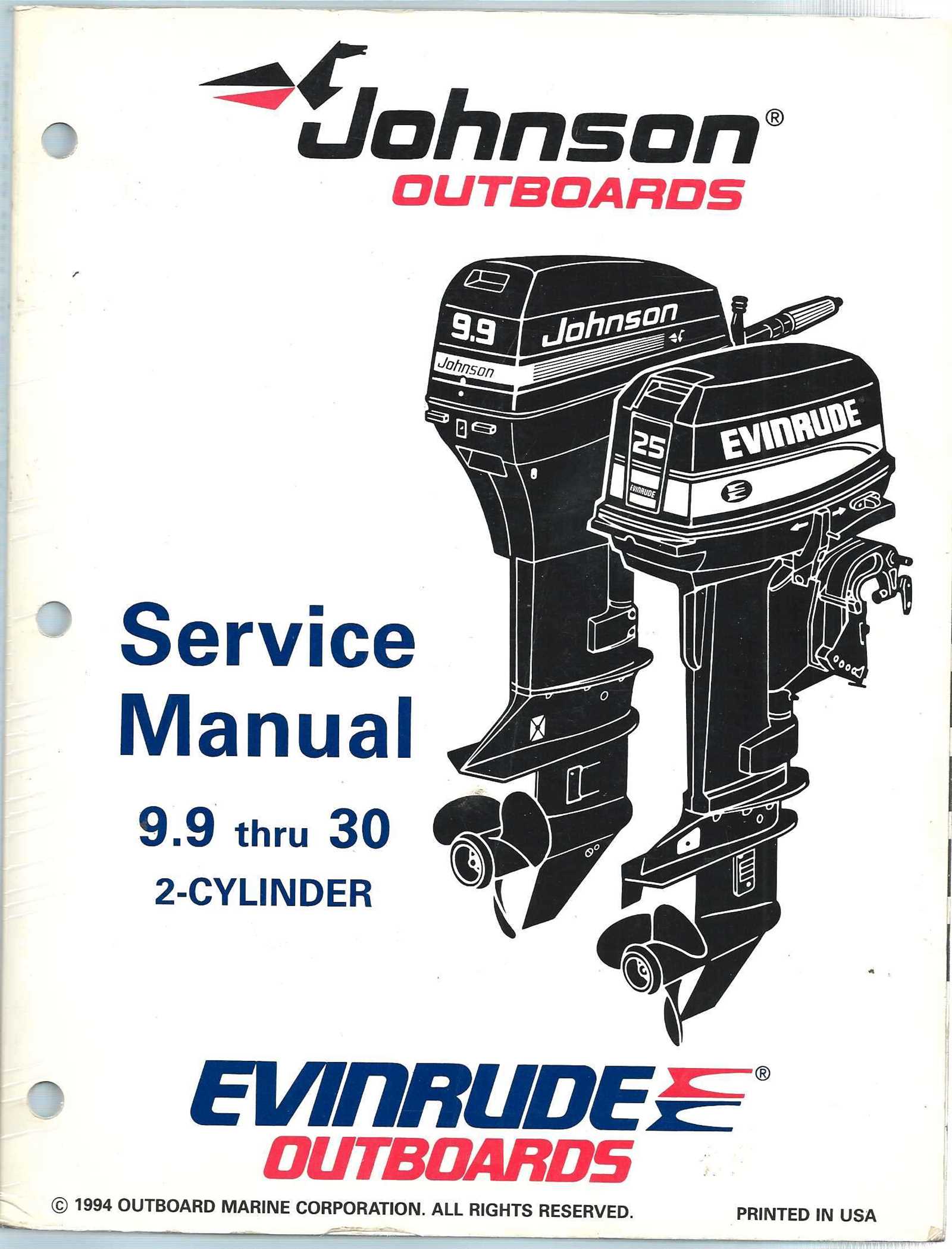 evinrude 9.9 parts diagram