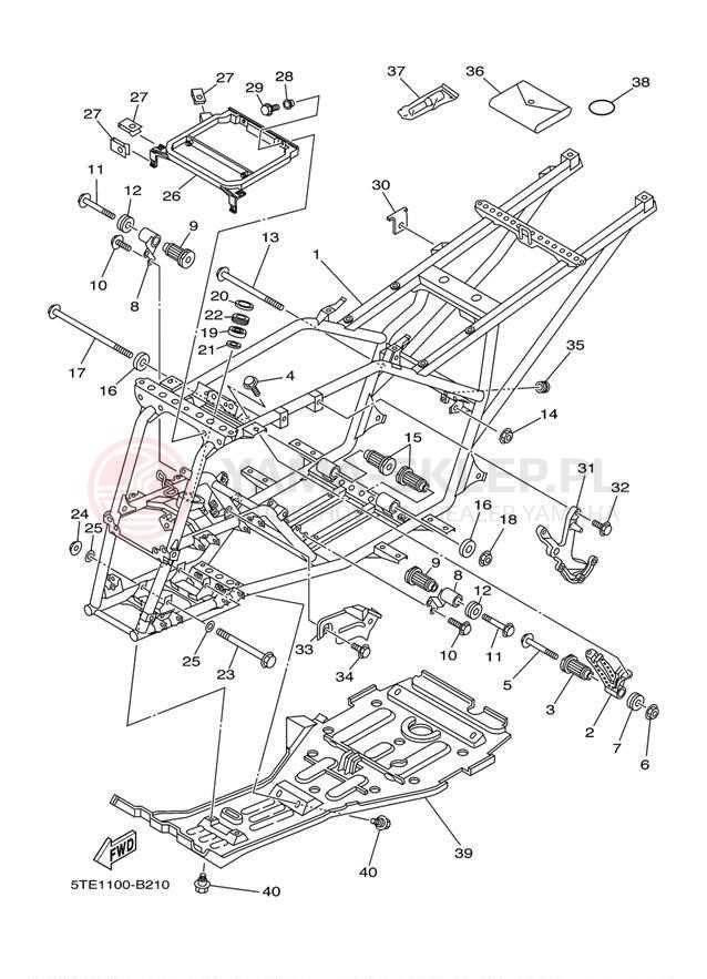 2001 yamaha kodiak 400 parts diagram