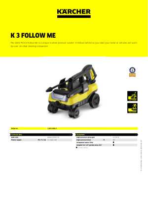 karcher k3 follow me parts diagram