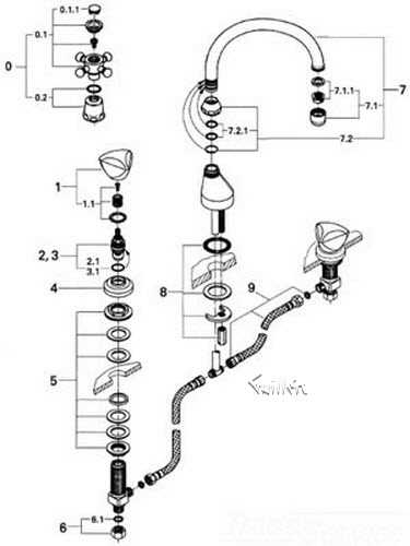 moen 7700 parts diagram