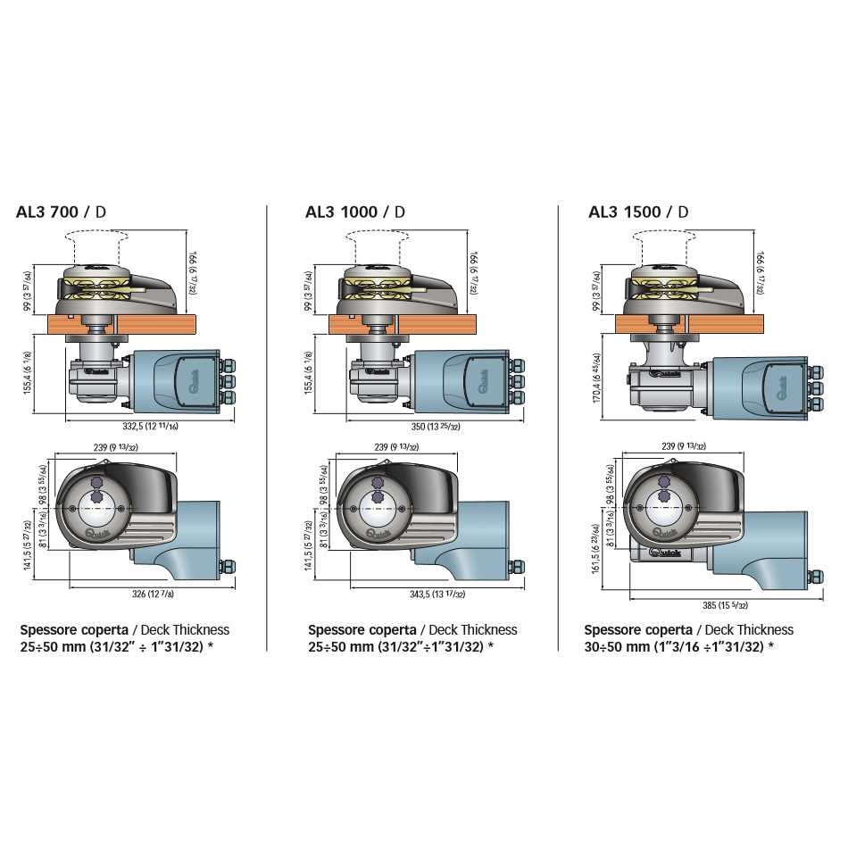 quick windlass parts diagram