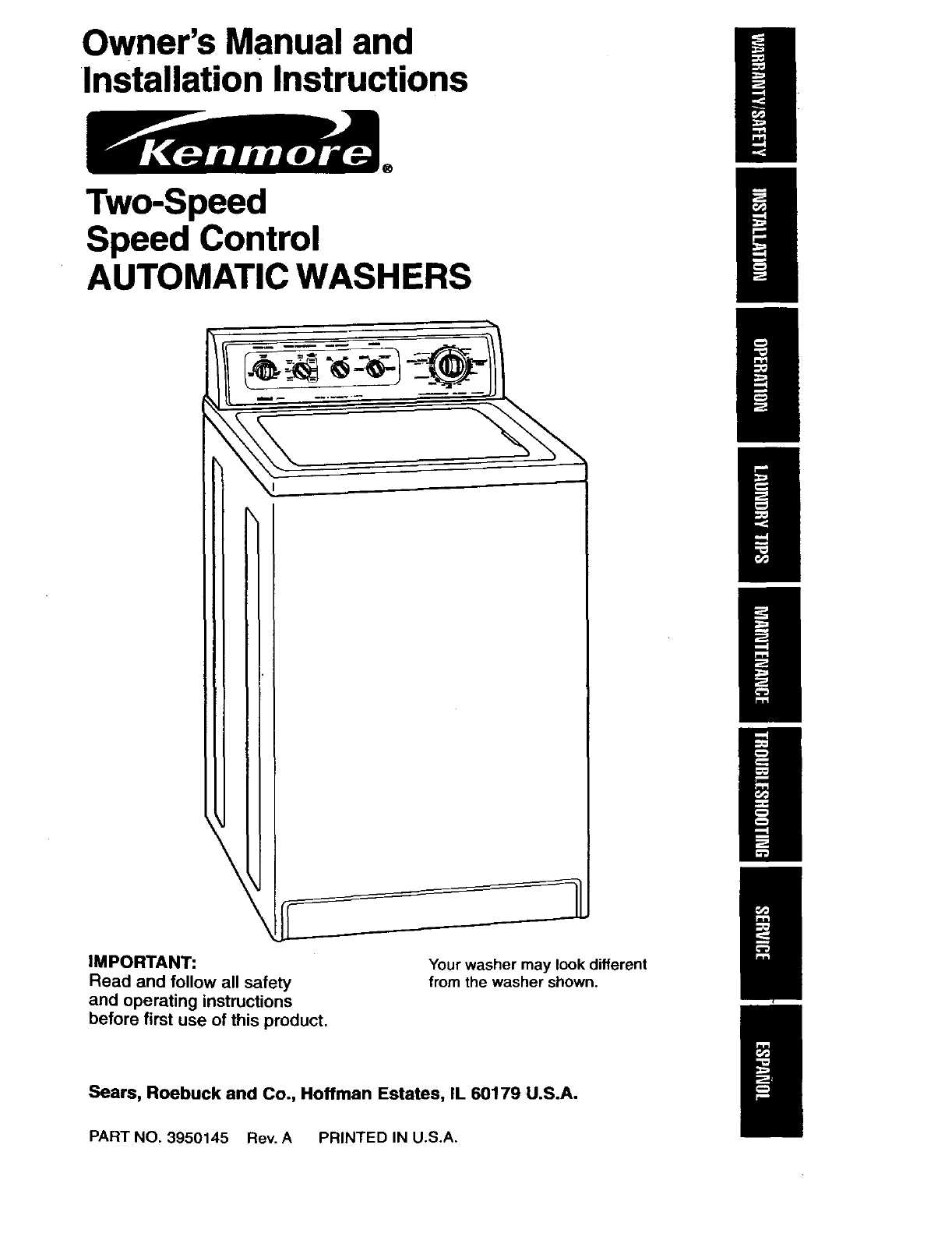 kenmore elite oasis washer parts diagram