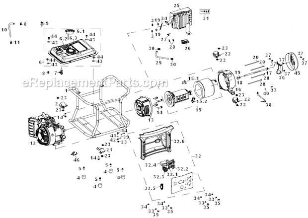 powersmart parts diagram