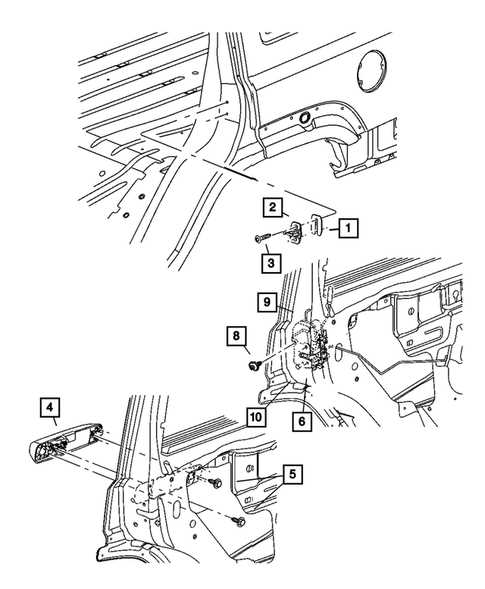 2006 jeep commander parts diagram