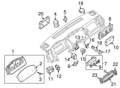 2005 nissan pathfinder parts diagram