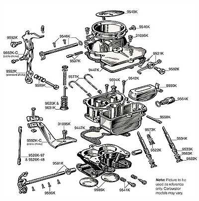 car carburetor parts diagram