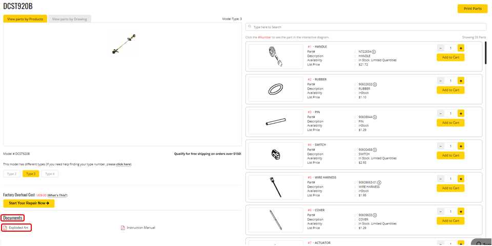 dewalt dcd791 parts diagram