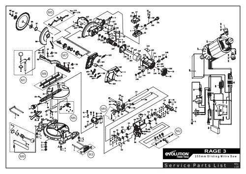 evolution rage 3 parts diagram