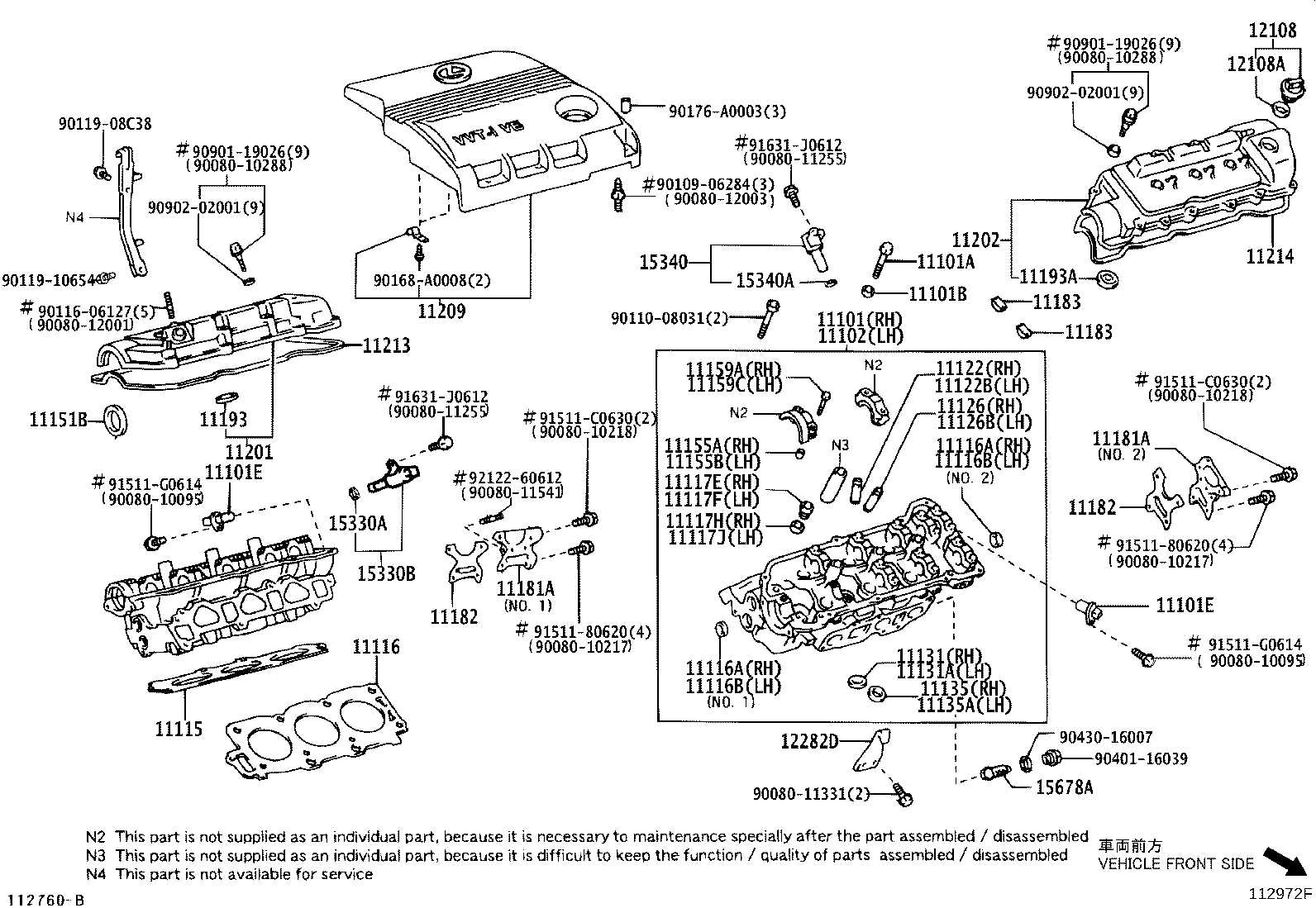 2005 lexus rx330 parts diagram