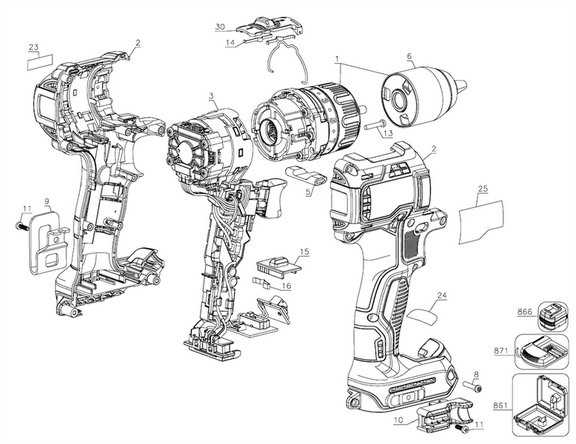 hammer drill parts diagram