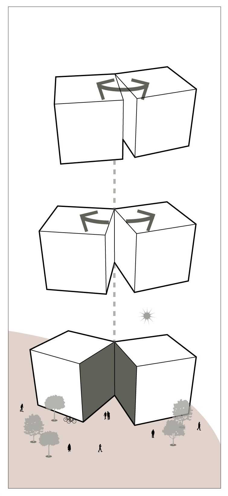 parti diagram architecture