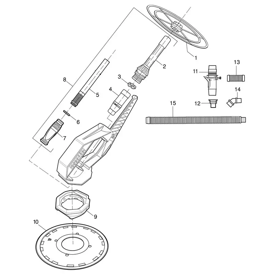 the pool cleaner parts diagram