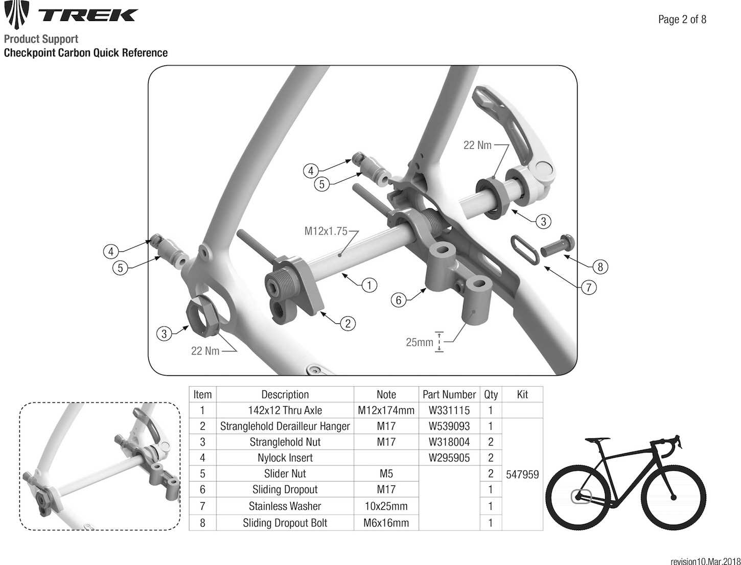 trek parts diagram