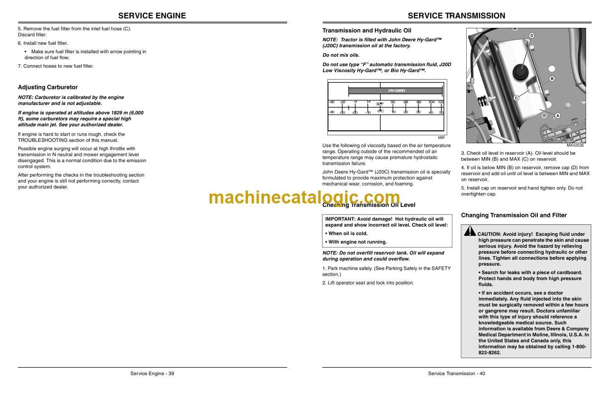 john deere z920a parts diagram