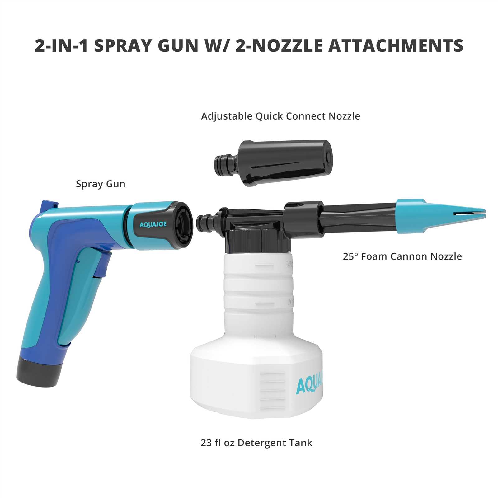 foam cannon parts diagram