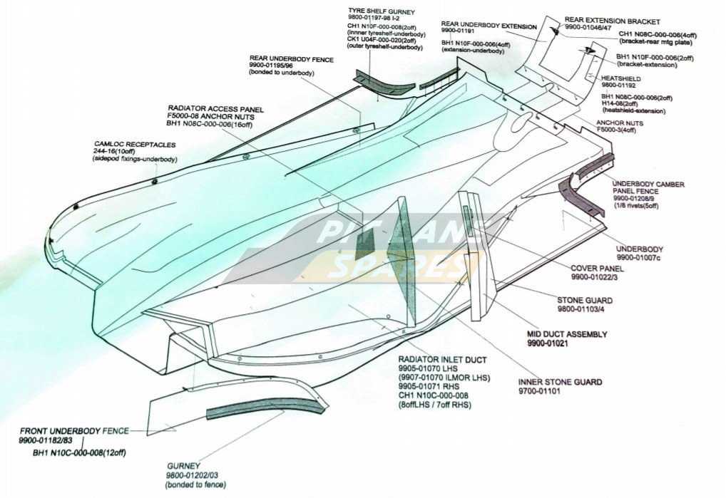 sprint car parts diagram