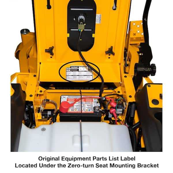 cub cadet xt1 42 parts diagram