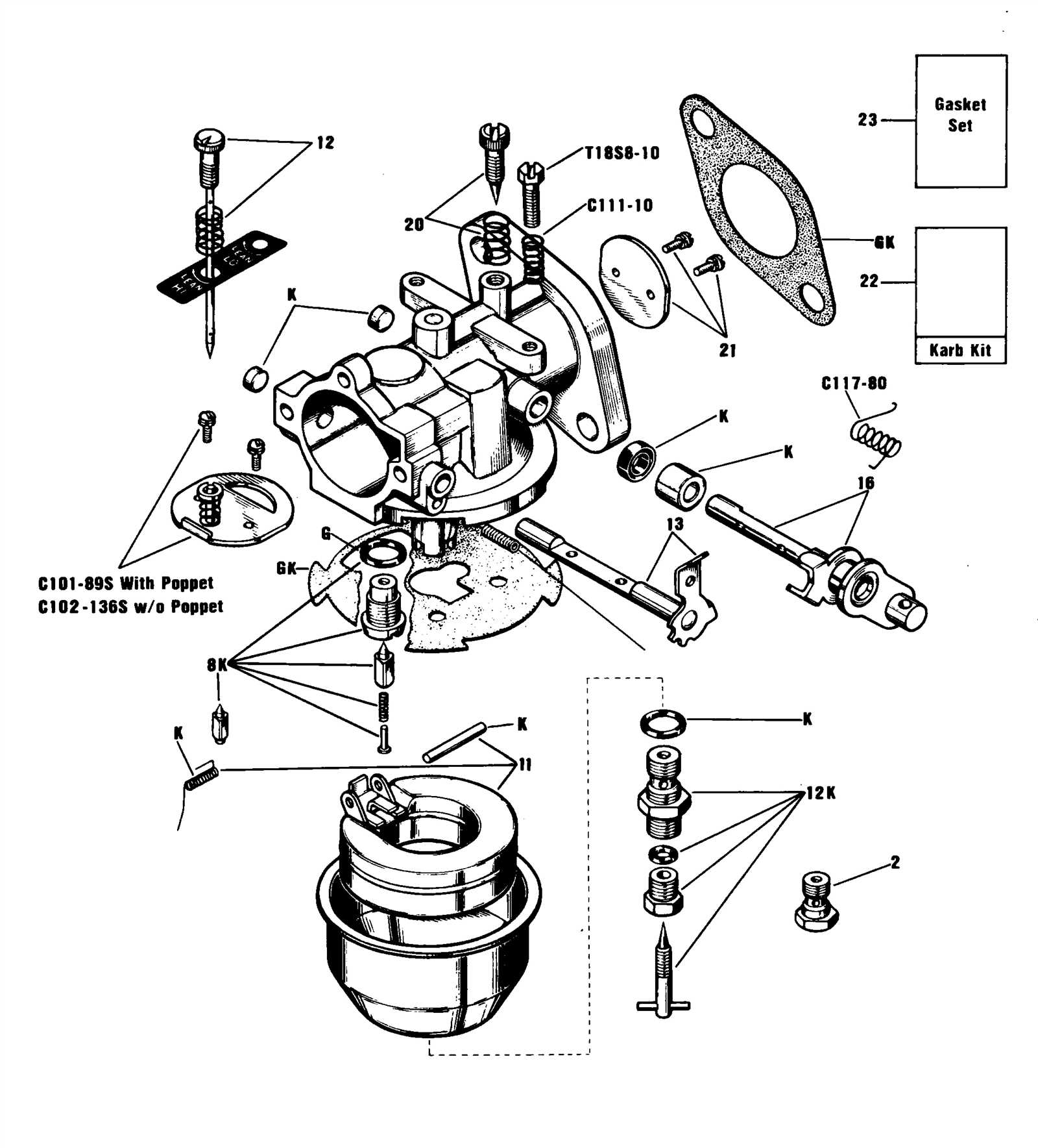 carter afb parts diagram