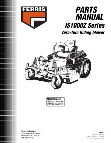 ferris parts diagram