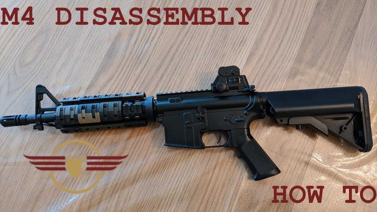 m4 airsoft gun parts diagram