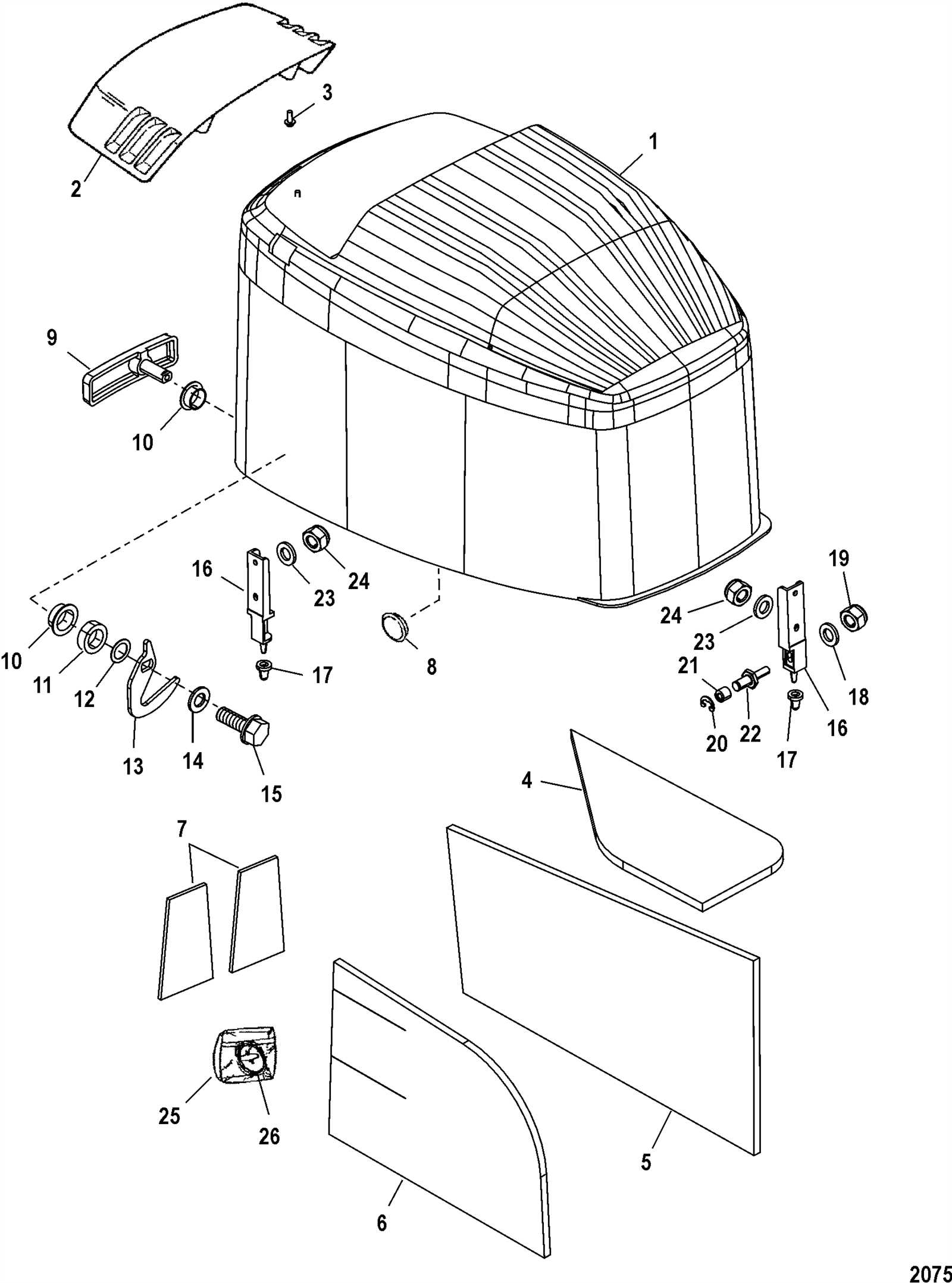 mercury 115 parts diagram