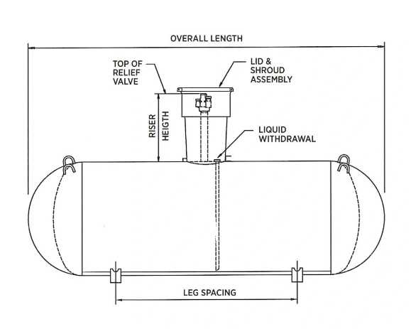 propane tank parts diagram