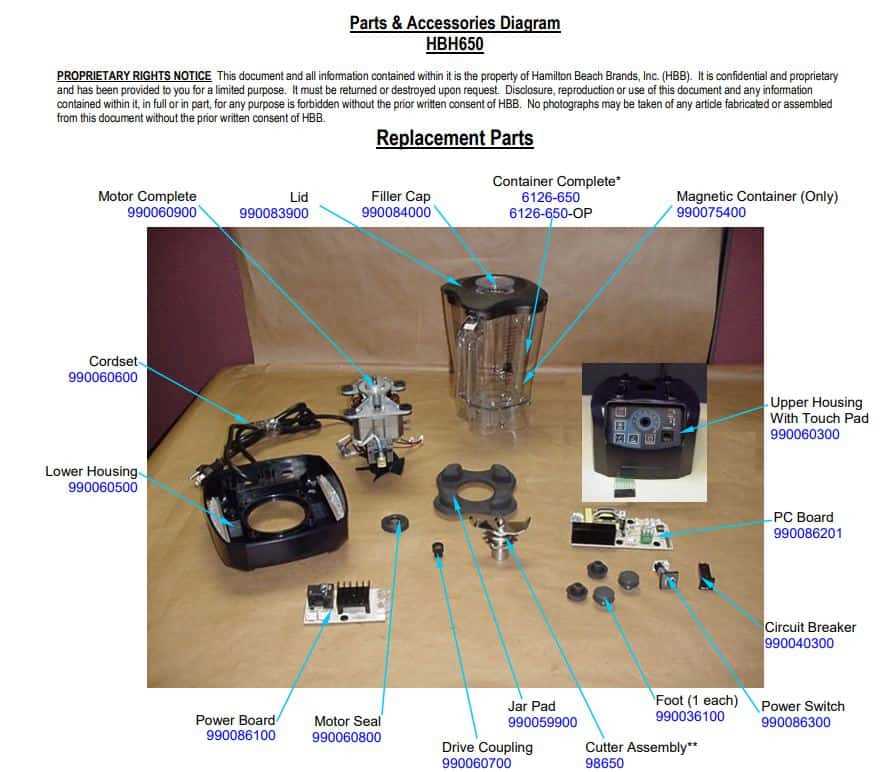 hamilton beach brewstation parts diagram