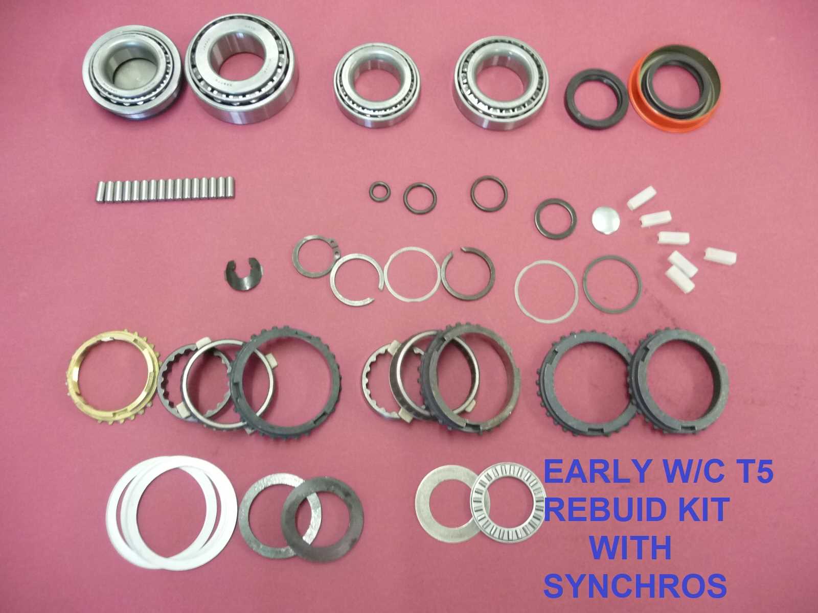 labeled t5 transmission parts diagram