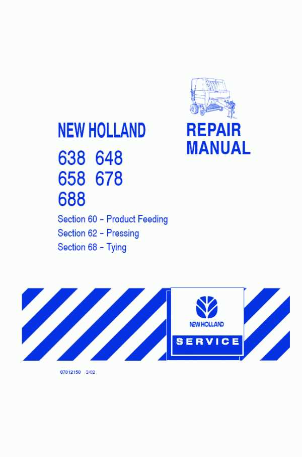 new holland 688 parts diagram