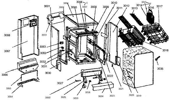 danby dishwasher parts diagram