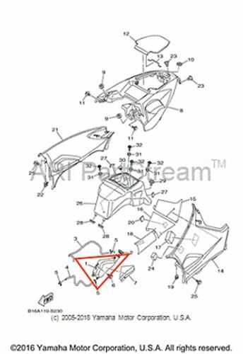 2008 yamaha grizzly 700 parts diagram