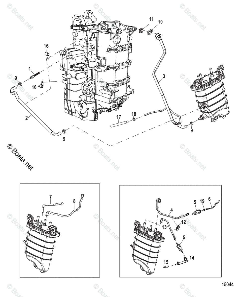 mercury 90hp 4 stroke parts diagram