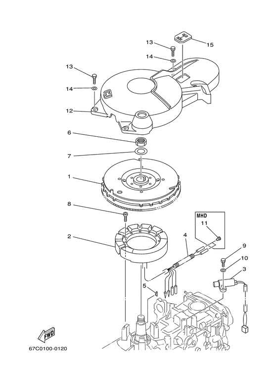 mercury 40 hp 4 stroke parts diagram