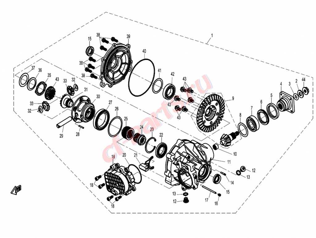 cfmoto cforce 600 parts diagram