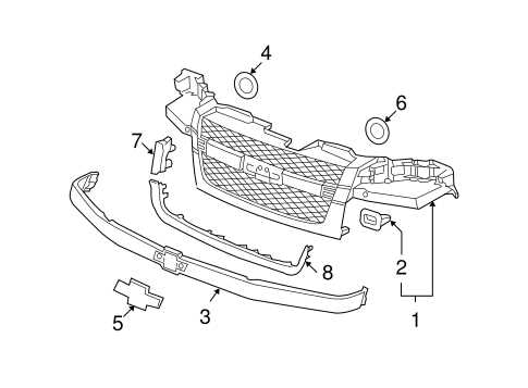 2008 chevy colorado parts diagram