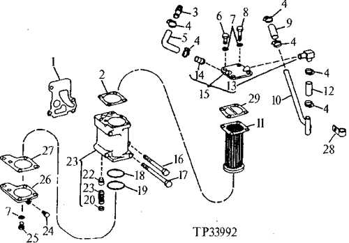 john deere 544b parts diagram